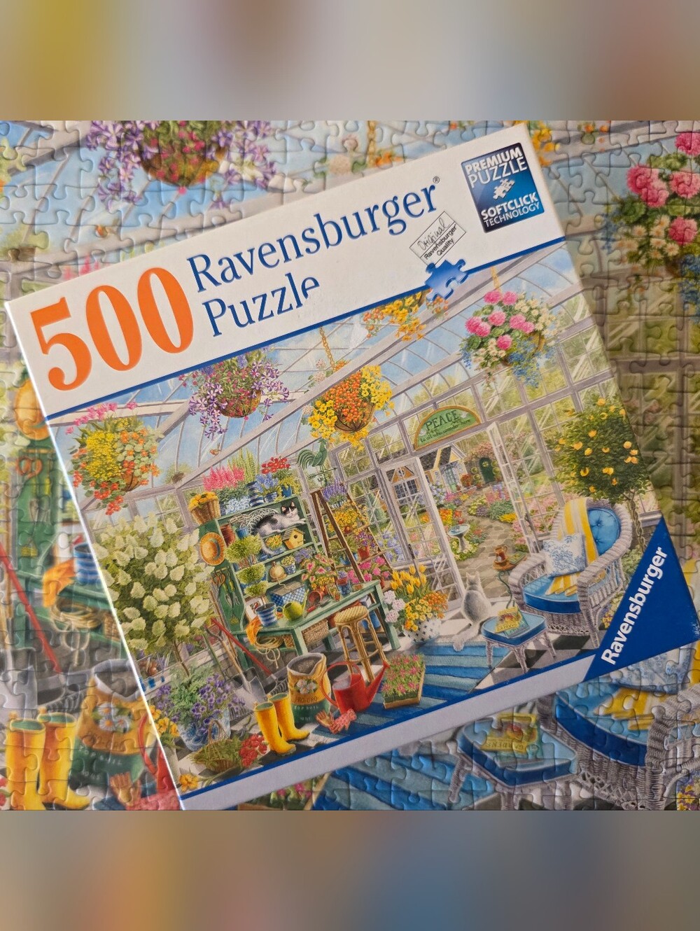 Ravensburger 500-Piece Greenhouse Heaven Puzzle